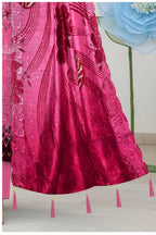 Hot Pink 3Pc Unstitch Suit - 08
